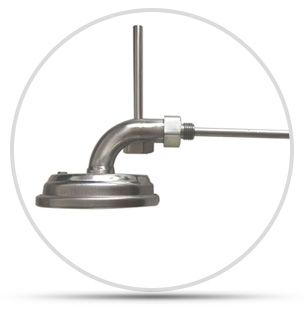 彎管型雙金屬溫度計 型號:I300S 彎管型雙金屬溫度計 型號:I300S