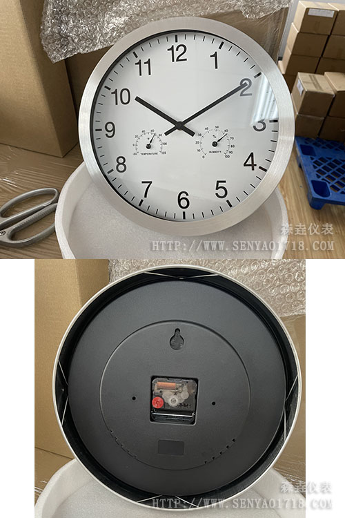 室內溫濕度鐘，實時掌控溫度、濕度和時間