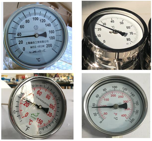 雙金屬溫度計 雙金屬溫度計